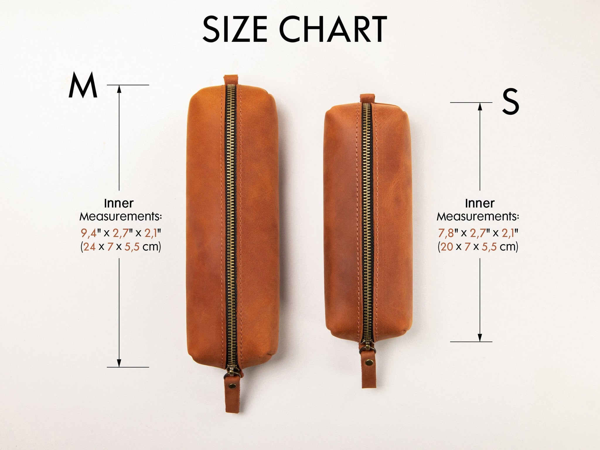Personalized Pencil Case | Crazy Horse Leather - St George Leather