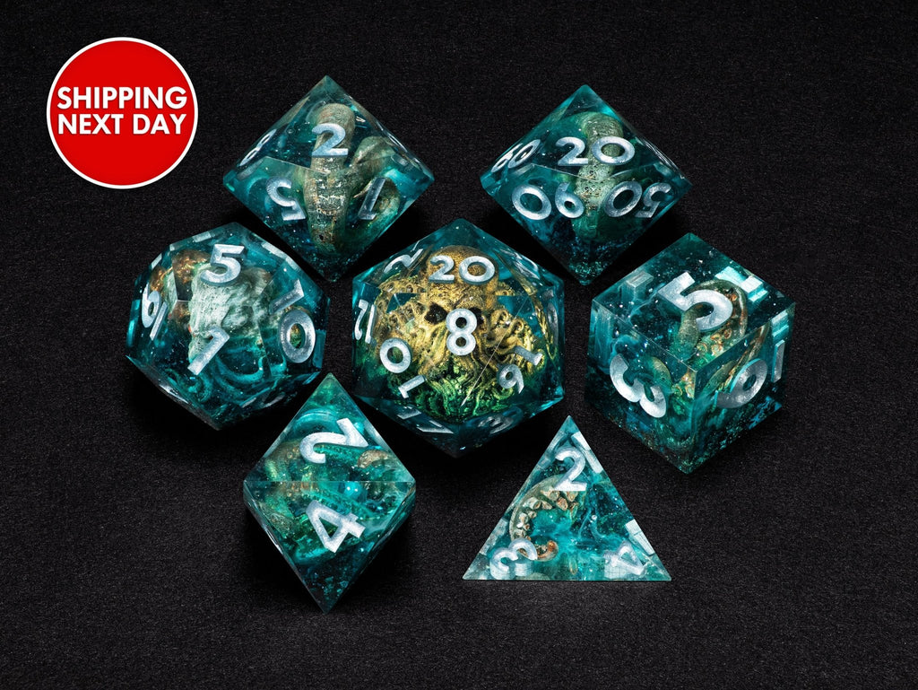 Cthulhu Dice Set - St George Leather Shop