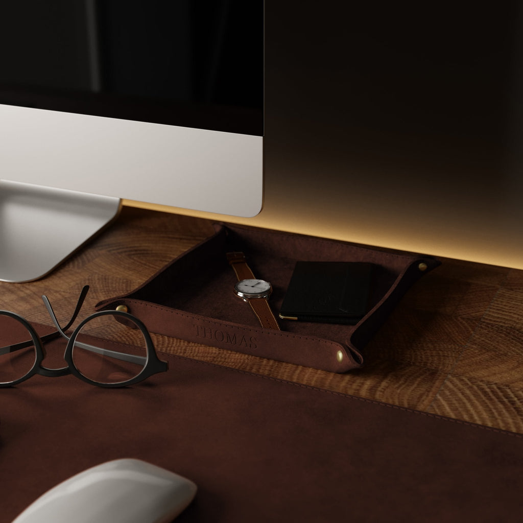 Leather Desk Mat - St George Leather Shop