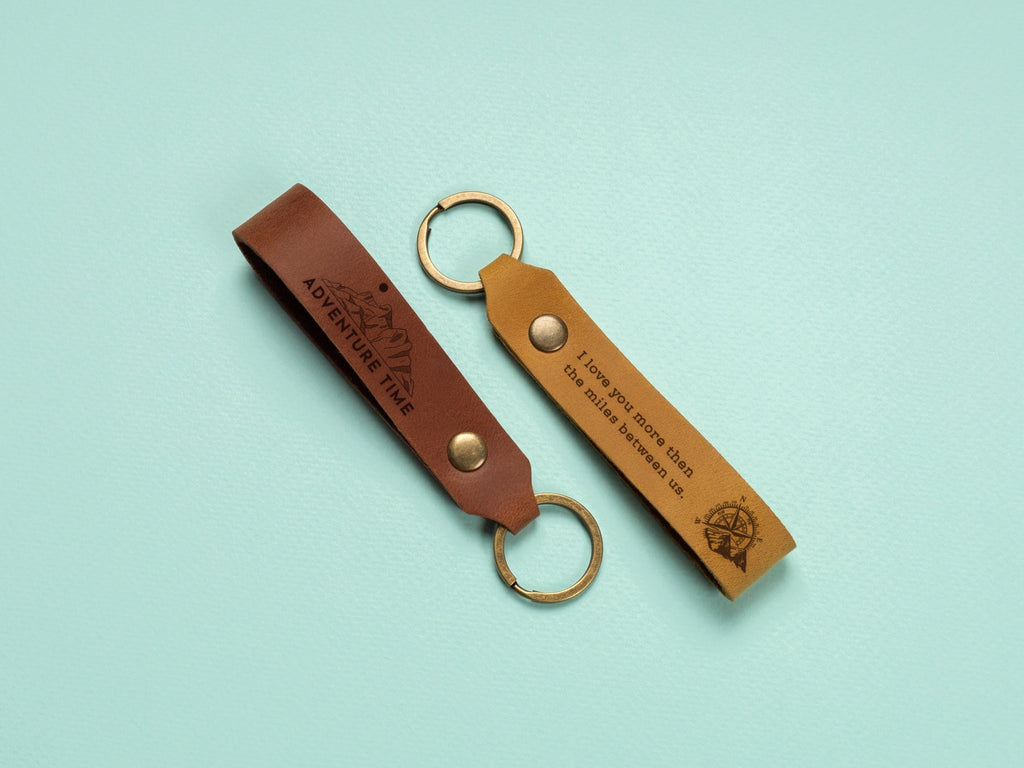 Leather Keychain - St George Leather Shop
