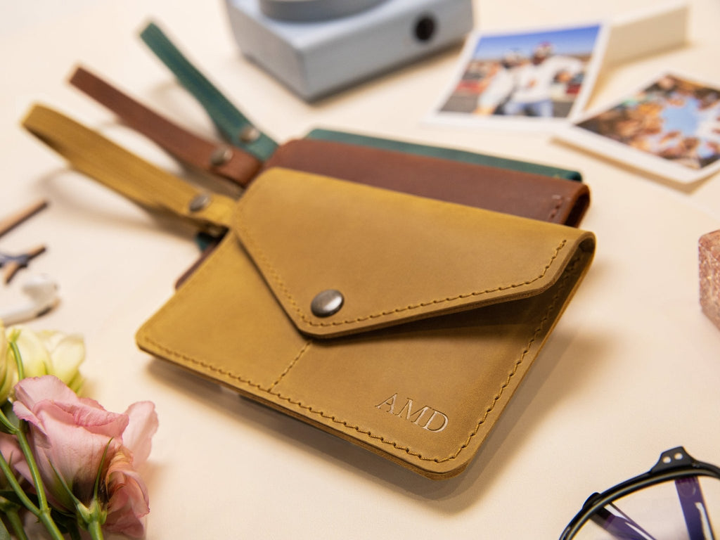 Leather Travel Wallet - St George Leather Shop