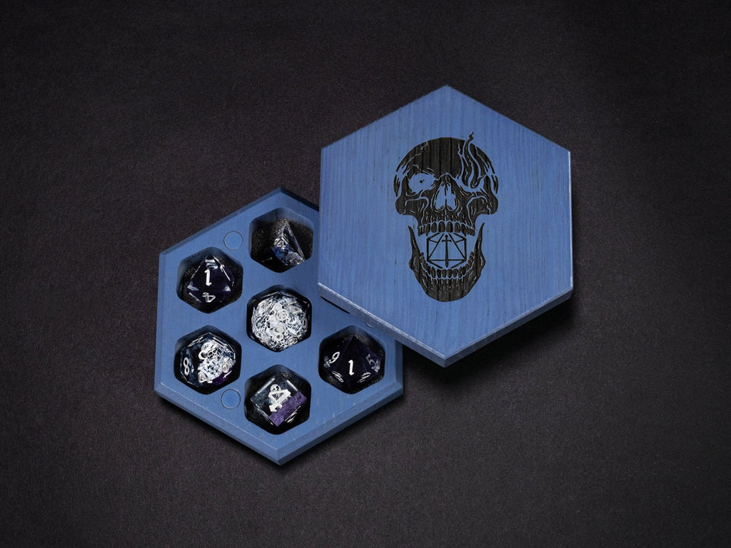 Skeleton Dice Set - St George Leather Shop