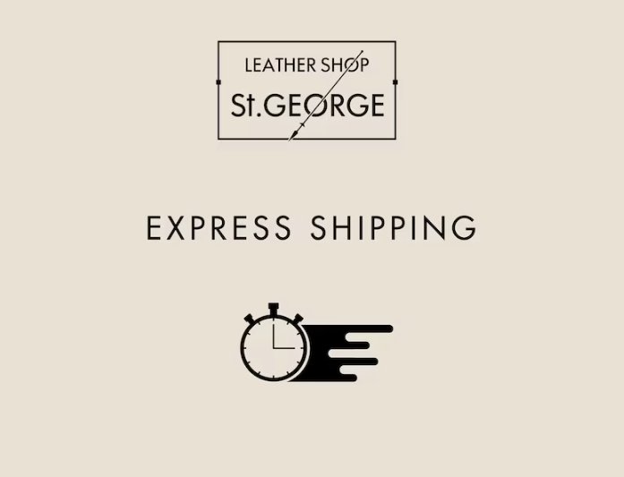 Express Shipping Option - St George Leather Shop