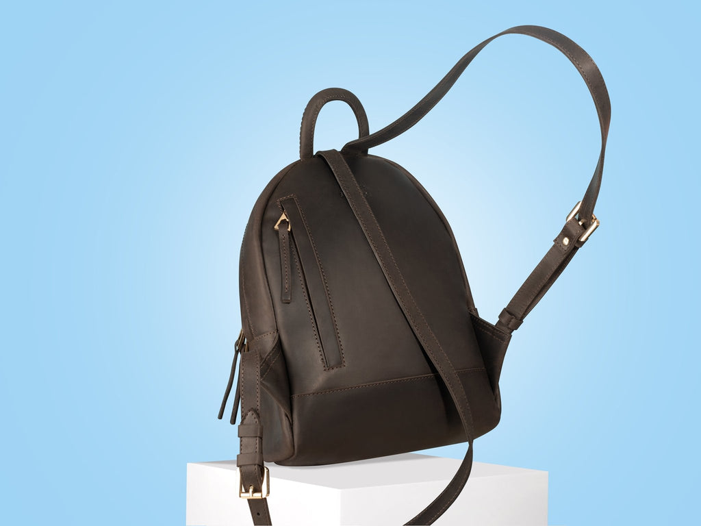 Women Leather Backpack - St George Leather Shop